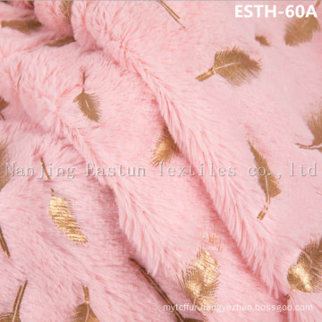 PV Plush/ Polyboa / Tricot Velboa / Warp Knit Boa Esth-60A